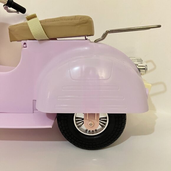 Our Generation Ride In Style Doll Scooter For 18" Dolls with Helmet - Picture 3 of 16